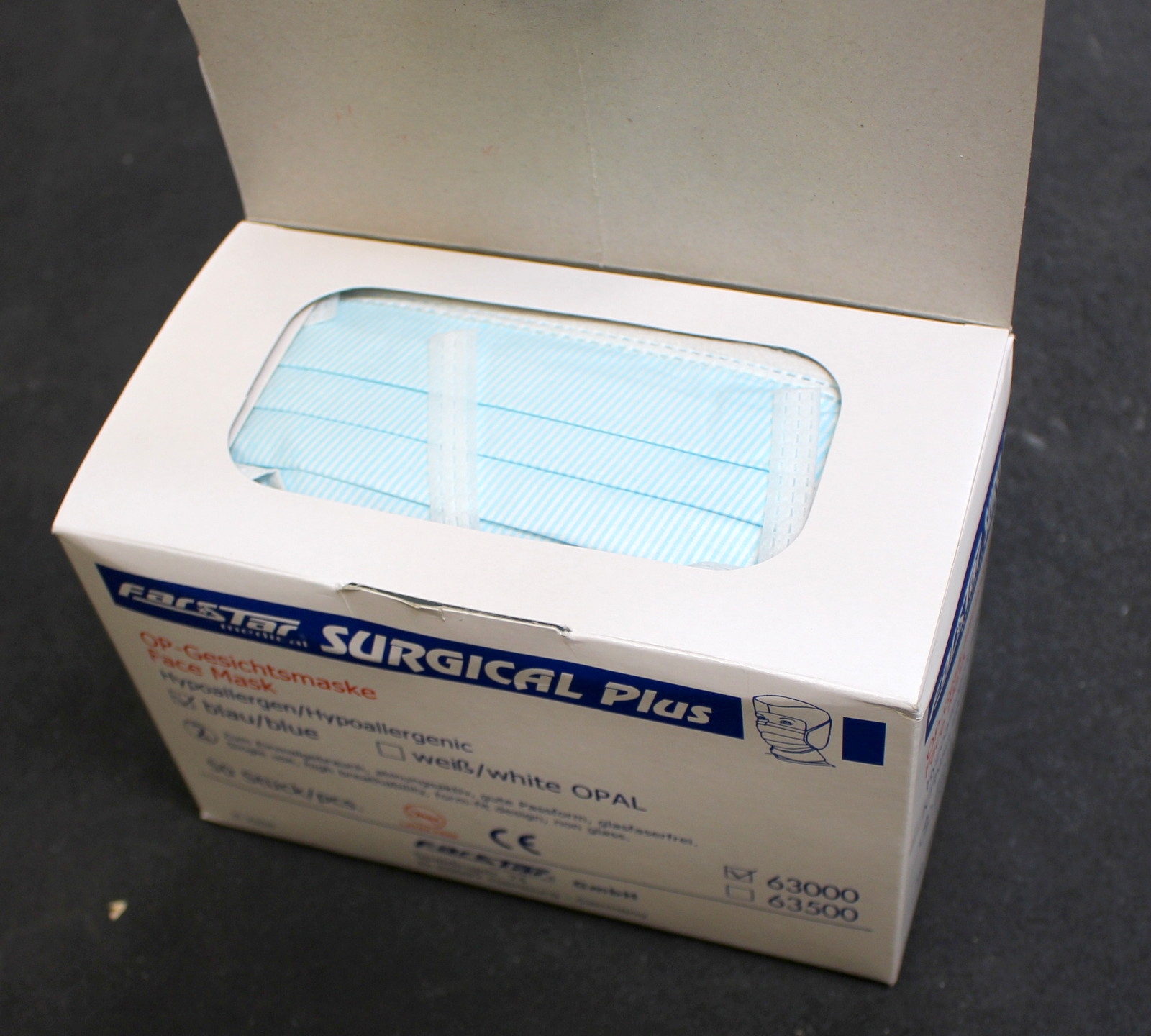 maske farstar surgical plus blau maske farstar surgical plus blau