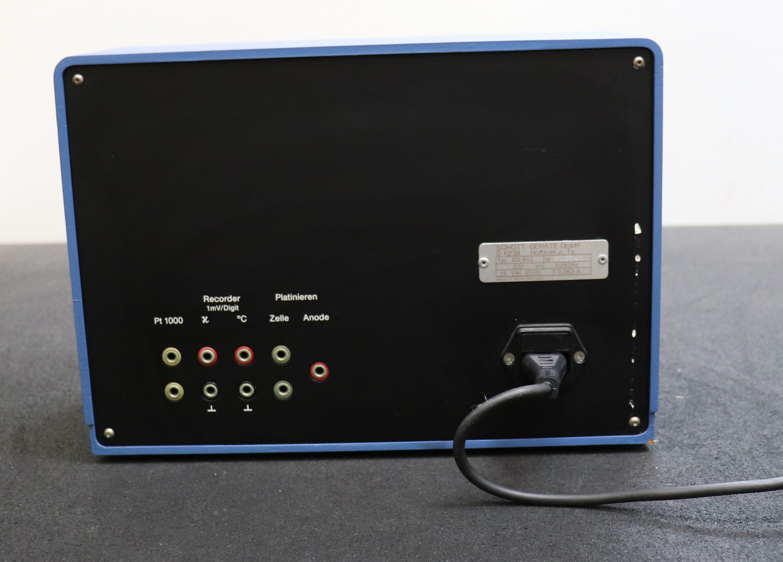 Schott Konduktometer Cg 852 Messbereich 200Âµs Cm Bis 200ms Cm Und C Ebay
